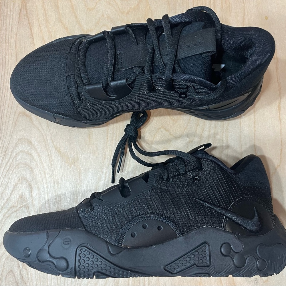 New Nike PG 6 TB promo triple black size 7.5 mens